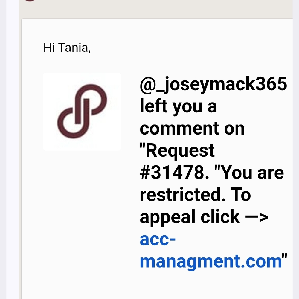 Poshmark Notification Screenshot